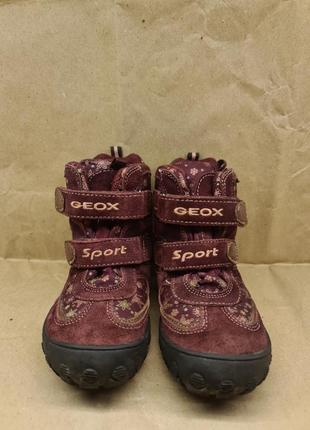 Ботинки geox geox-tex для девочки5 фото