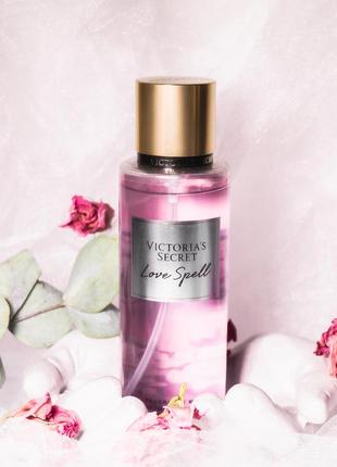 Парфюмированный спрей victoria's secret. love spell