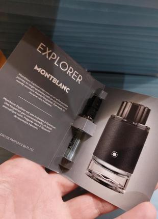 Montblanc explorer eau de parfum&nbsp;— мужская парфюмированная вода1 фото
