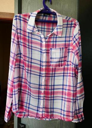Легкая женская рубашка блуза tchibo  германия.7 фото