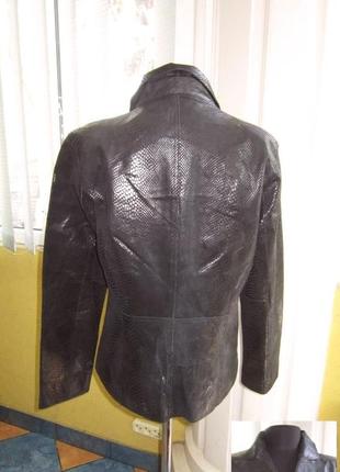 Жіноча шкіряна куртка - піджак yorn. лот 9053 фото