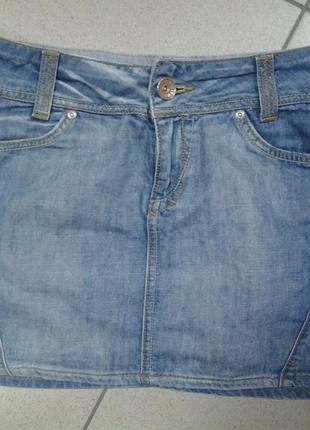 Спідниця джинсова, розмір 10