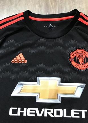 Мужская футболка adidas manchester united shirt soccer jersey4 фото