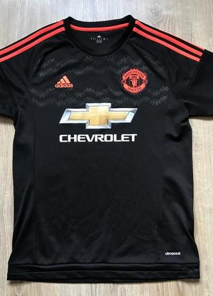 Мужская футболка adidas manchester united shirt soccer jersey10 фото