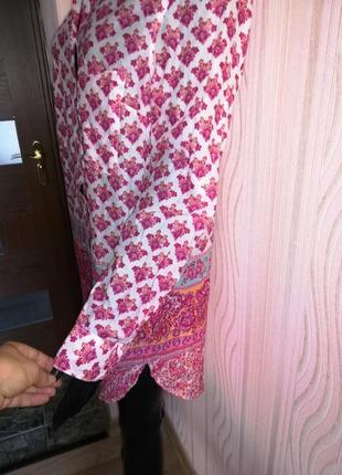 Рубашка-платье нежное приятное к телу от h&m швеция бренд3 фото