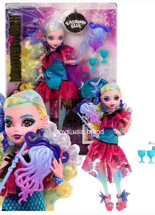 Лялька монстер хай лагуна блю бал монстрів monster high lagoona blue monster ball party hnf71