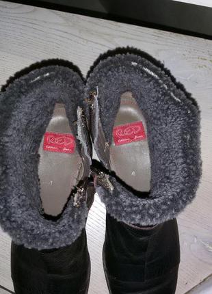 Кожаные ботиночки немецкого бренда sioux размер 37(23,5 см)8 фото