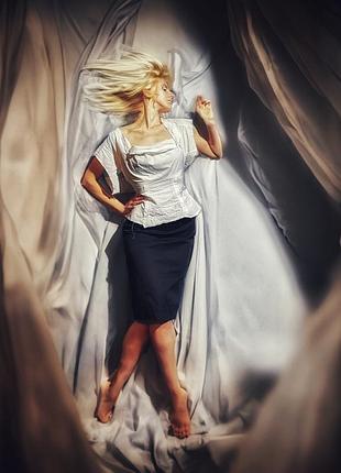 Платье alexander mcqueen миди асимметричное в полоску стрейч коттон хлопок оригинал с баской драпировкой