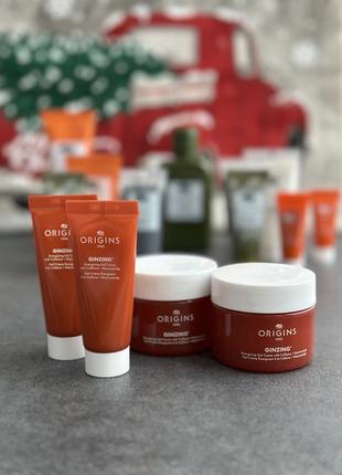 Энергетический увлажняющий гель-крем с кофеином и ниацинамидом origins ginzing energizing gel cream with caffeine &amp; niacinamide.