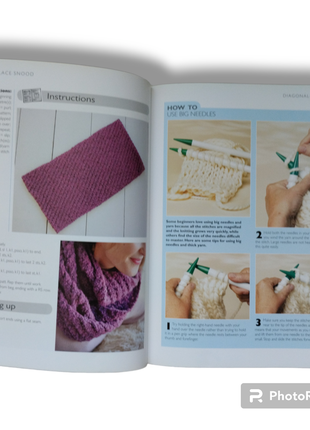 Книга з в'язання англійською мовою. easy knitting weekend3 фото