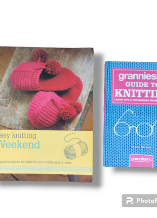 Книга з в'язання англійською мовою. easy knitting weekend8 фото
