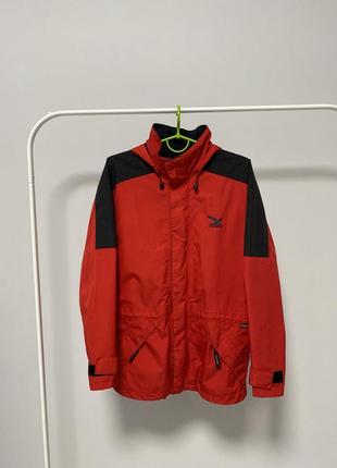 Вітровка saleva gore-tex червона outdoor