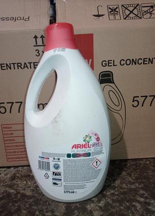 Гель для стирки ариэль пластин + ленор 5.7л