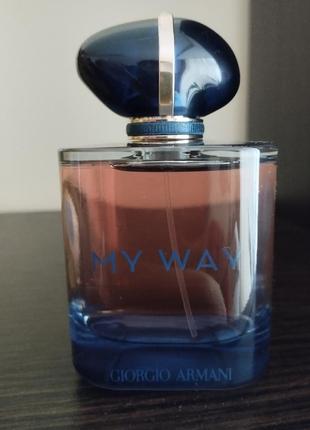 Парфумована вода giorgio armani my way intense оригінал розлив 1мл