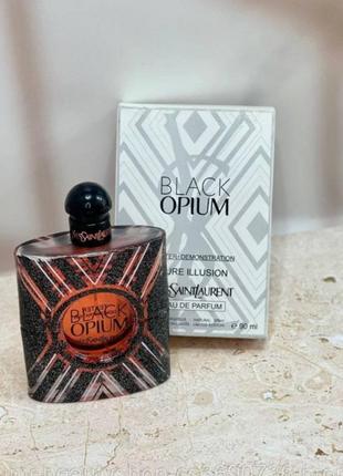 Парфумована вода yves saint laurent black opium pure illusion 90 мл тестер1 фото