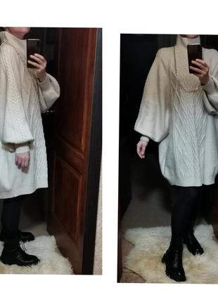 Свитер длинный h&m свитер платье вязаное платье оверсайз10 фото