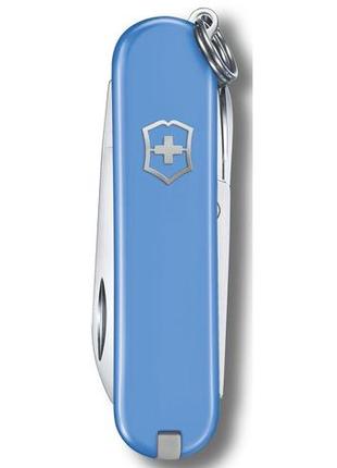 Швейцарский складной нож victorinox classic sd голубой2 фото