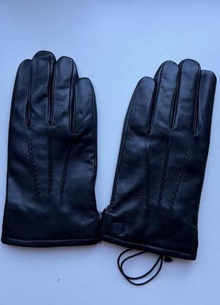 Шкіряні рукавиці karl lagerfeld4 фото