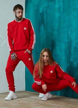 Утеплений спортивний костюм adidas2 фото