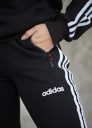 Утеплений спортивний костюм adidas8 фото