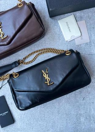 Сумка saint laurent 'calypso' 26*14*7 см