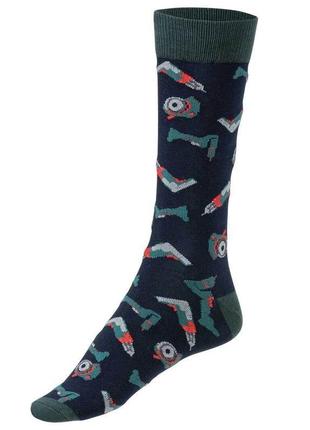 Мужские носки parkside , размер 39-42, цвет синий