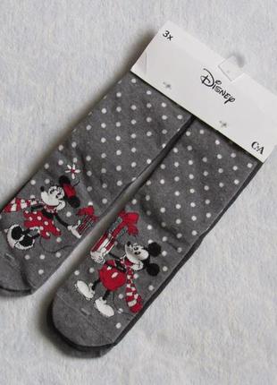 Шкарпетки новорічні комплект 3 пари роз. 35 - 38 від c&a нові