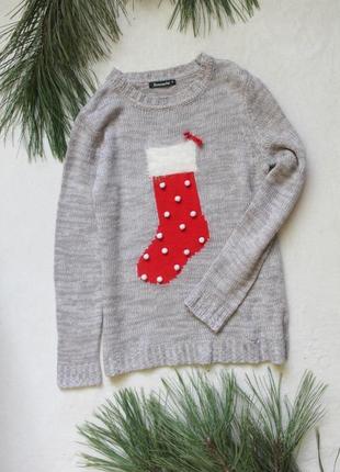 Жіночий новорічний светр від bonmarche , розмір s