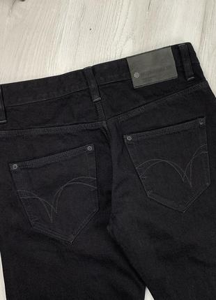 Черный качественный плотный джинс прямая штанка рекомендую! как новые!7 фото