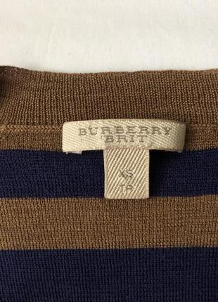 Топ из шерсти и шелка burberry.5 фото