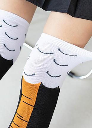 Шкарпетки-гетри "курячі лапки"