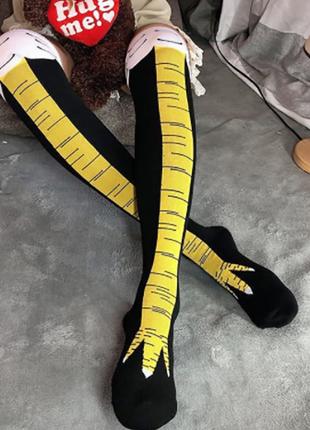 Шкарпетки-гетри "курячі лапки"