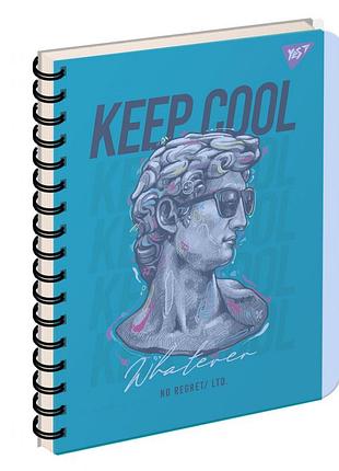 Тетрадь для записей yes а5/144 пл.обл. keep cool