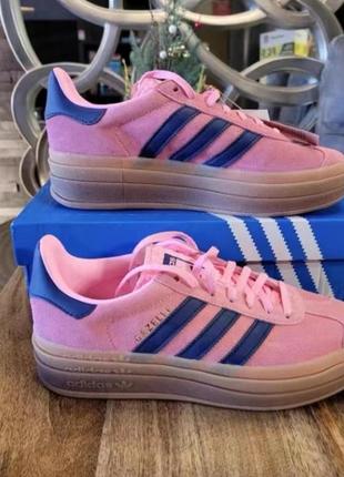 Кроссовки кроссовки adidas gazelle bolt pink glow