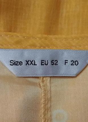 Женская шелковая блузка, франция, р. 58/607 фото