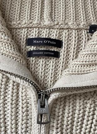 Трендовий оверсайз кардиган на блискавці marc o’polo organic cotton zip cardigan cos isabel marant massimo dutti8 фото