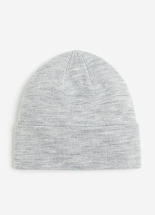 Спортивные шапки эврозима-серая от h&amp;m юниоры 14 лет