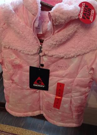 Новая зимняя куртка gerry weber на девочку 4-5 лет2 фото