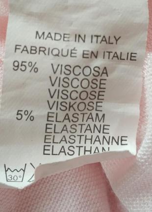 Річна двошарова блуза, туничка made in italy рожевого кольору6 фото