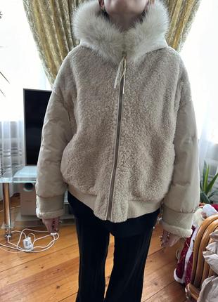Куртка зимова з овчини1 фото