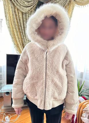Куртка зимова з овчини4 фото