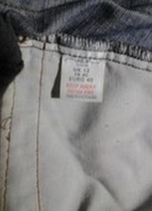 Юбка джинсовая.разм 408 фото