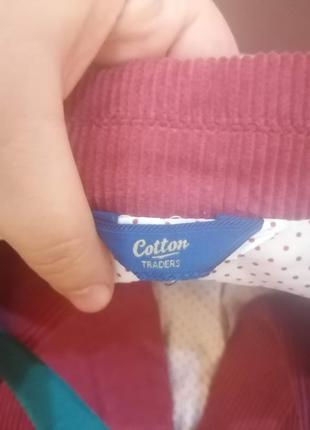 Шикарный вельветовый пиджак/жакет cotton traiders. оригинал. англия.6 фото