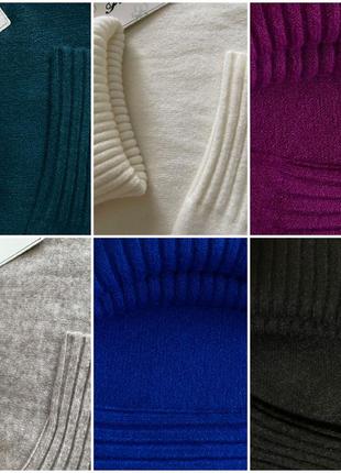 Стильне, затишне,базове тепле плаття-светр, з кашеміром4 фото