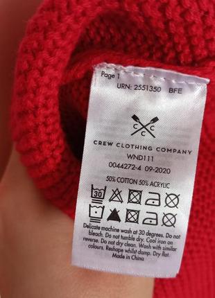 Червоний з рожевим в сердечка в"язаний светр, свитер, кофта, джемпер, світшот 54-56 р.4 фото