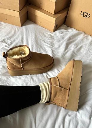 Ugg ultra mini platform угги3 фото