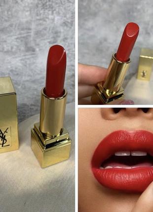 Оригинальн! помада yves saint laurent ysl rouge pur couture, цвет 01