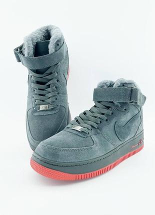 Кросівки зимові brand new with original box Under Armour UA W Charged Impulse 2 3024141-107 1 high fur "grey/red"🔔