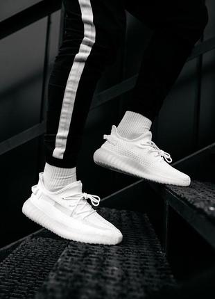 Кроссовки adidas yeezy  boost 350 v2 triple/white кросівки8 фото