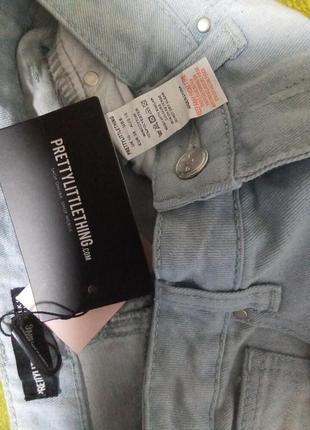 Брендовая новая коттоновая джинсовая юбка р.10-12.2 фото